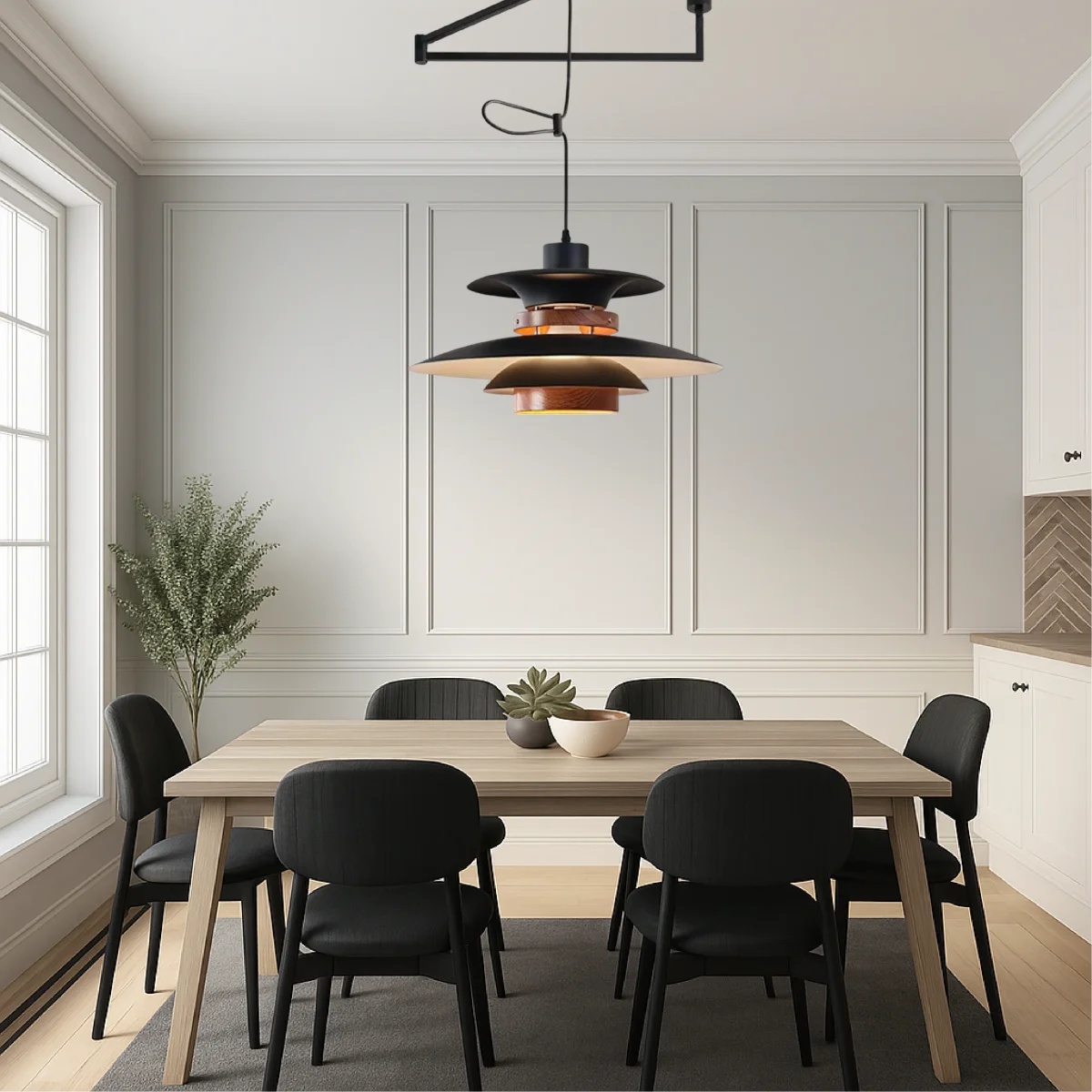 Merado Zwenkarm Hanglamp - Afbeelding 3