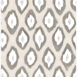 Origin Wallcoverings behang ikat motief beige - 53 cm x 10.05 m - 346916