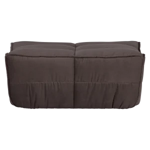 vtwonen hocker Cluster - Velvet - Chocoladebruin - 45x104x60
