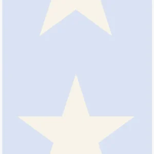 Origin Wallcoverings behang sterren lichtblauw - 53 cm x 10.05 m - 346823