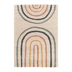 AFK Living vloerkleed Harmoni - voor kinderen - veelkleurig - 200 x 290 cm