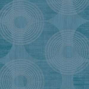 A.S. Création behang stip blauw - 53 cm x 10.05 m - AS-378325