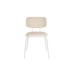 Housecraft Living Jaze Eetkamerstoelen Off-White/ Gebroken wit - Set van 2