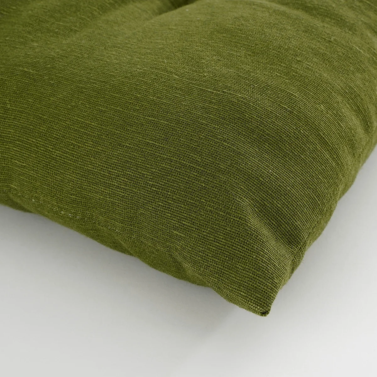 In The Mood Collection Paddy Stoelkussen - L46 x B46 cm - Katoen - Groen - Afbeelding 4