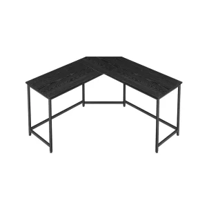 Nancy's Arzana Hoekbureau - Computertafel - Laptoptafel - Bureau - Zwart - ± 150 x 150 x 75 cm