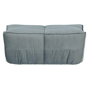 vtwonen hocker Cluster - Velvet - Turquoise Blauw - 45x104x60