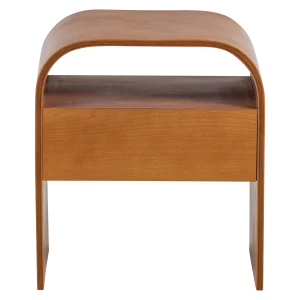 WOOOD nachtkastje Momo - Hout - Bruin - 45x40x34