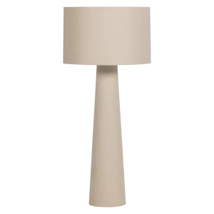 WOOOD vloerlamp xxl Ø70 cm Loft - Metaal/Bouclé - Naturel - 160x70x70